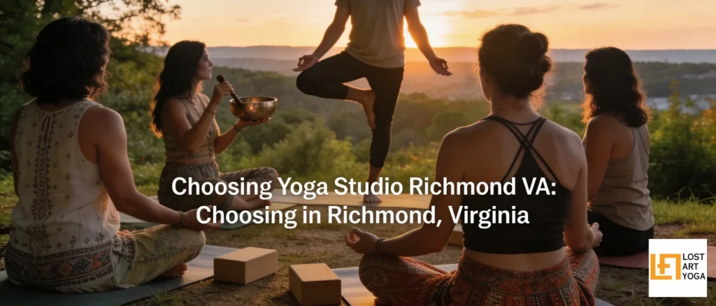 What should you look for when choosing a yoga studio in Richmond, VA that fits your practice style?